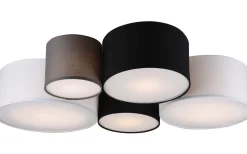 Hotell Plafond 5xE27 flerfärgad