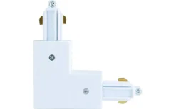 Hörnskarv till 1-fas Skena Vit