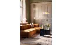 Hubble Read Golvlampa 140cm Borstad Mässing