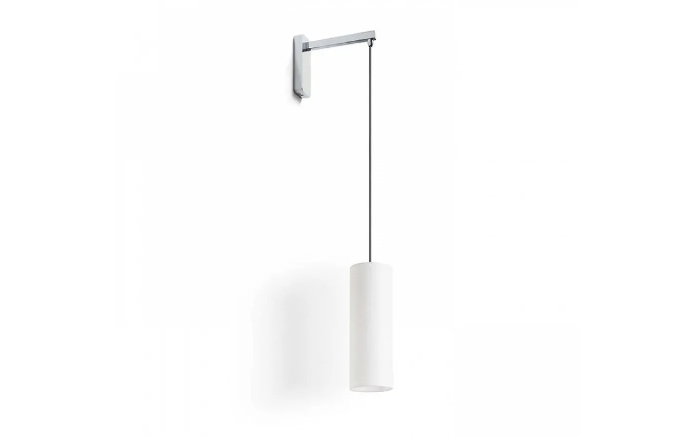 Hudson Vägglampa 35cm Vit/Krom