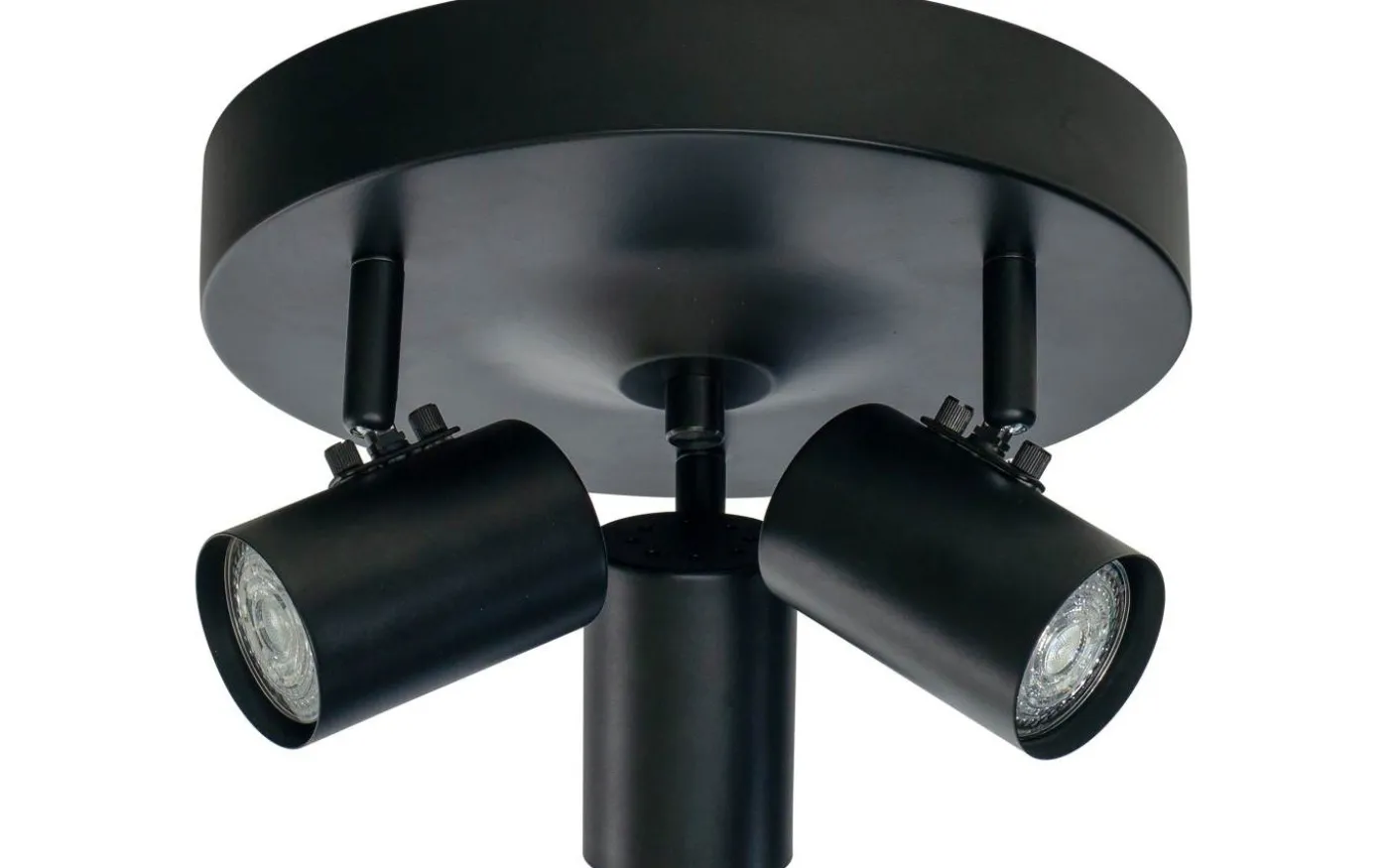 Hugin Takspotlight 25cm Svart