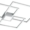 Hydra Plafond LED 3-delad borstad stål