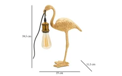 Icona Bordslampa Flamingo 39,5cm Guld