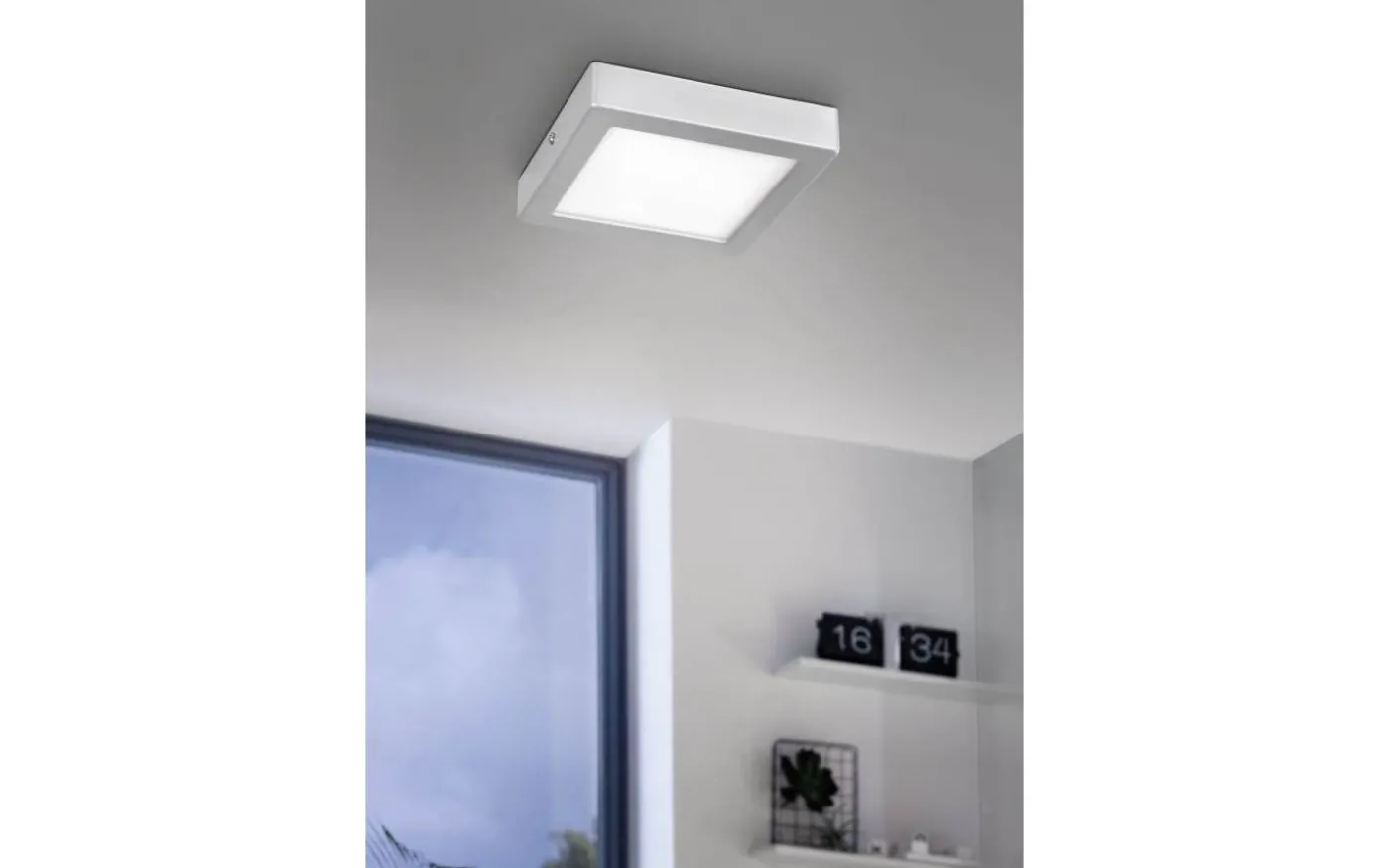 Idun Plafond 18cm LED 4000K 9,5W Grå