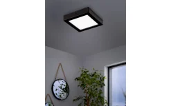 Idun Plafond 18cm LED 4000K 9,5W Svart