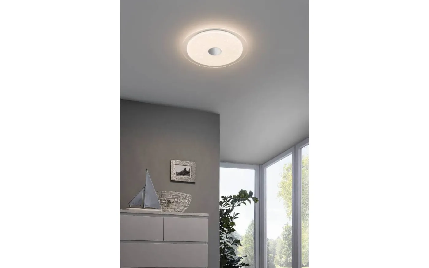 Igkroka Plafond 40cm LED 3000K 18,8W Vit