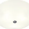 Iglo Plafond 42cm Vit/Stål