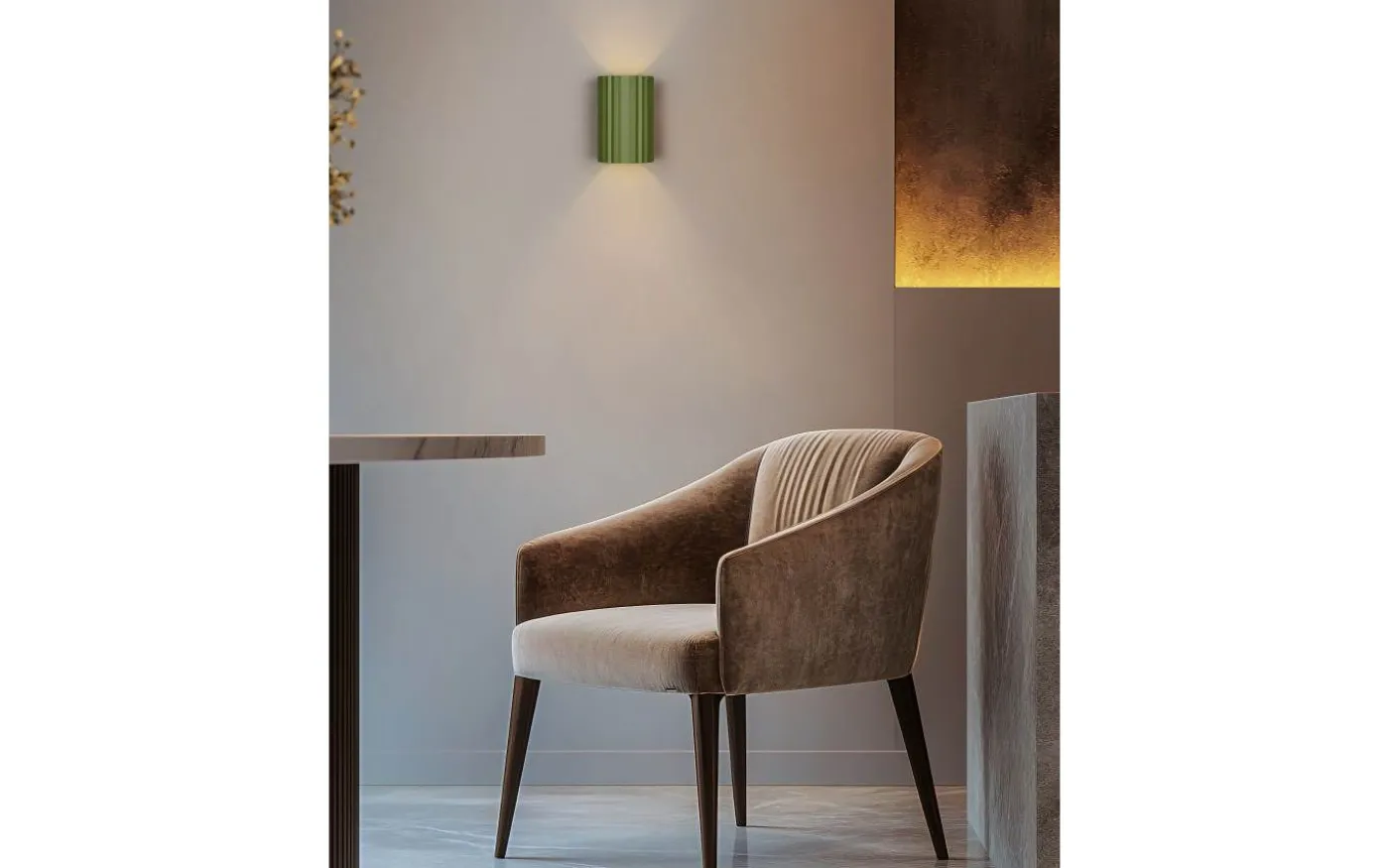 Imaria Vägglampa G9 grön