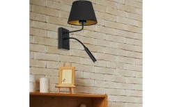 Indigo Vägglampa 2 armar Svart