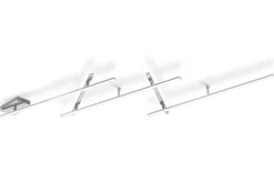 Indira Plafond LED 245cm borstad stål