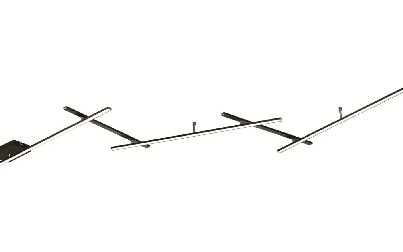 Indira Plafond LED 245cm mattsvart