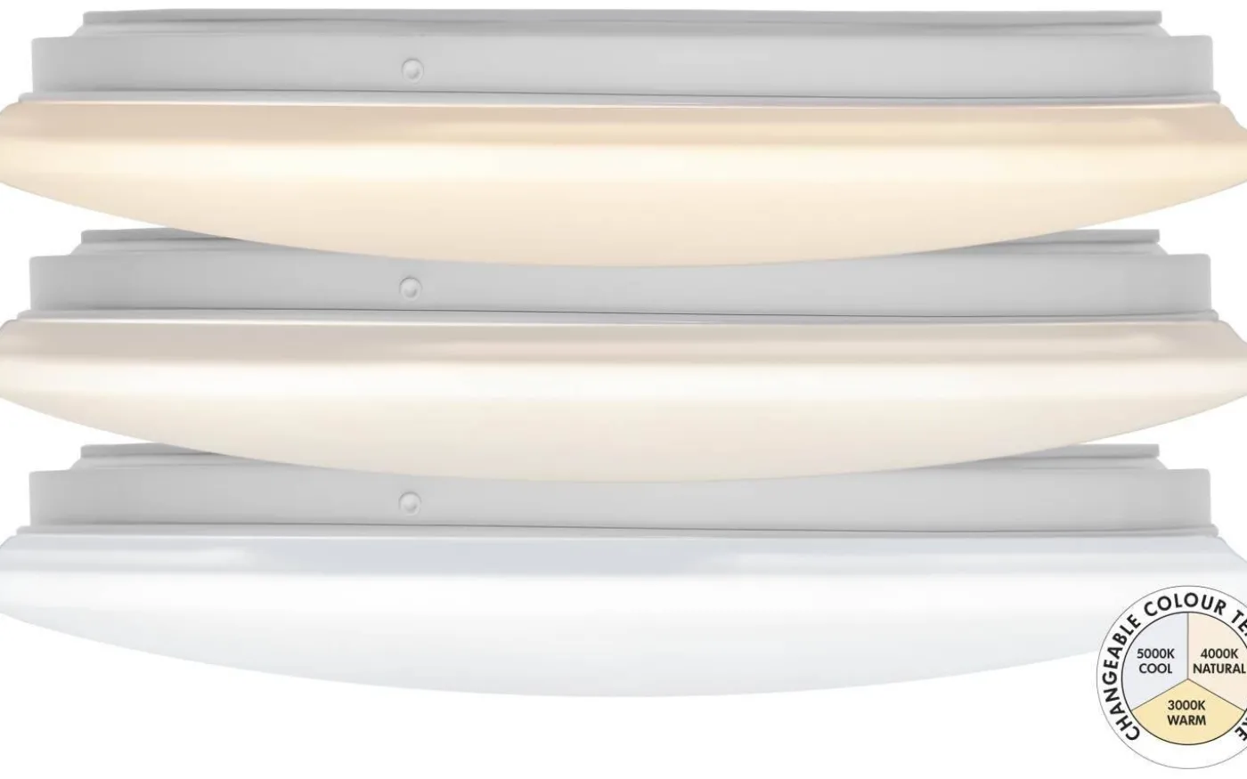 Integra Plafond 33cm LED 3000K/4000K/5000K 1470lm 15W IP20