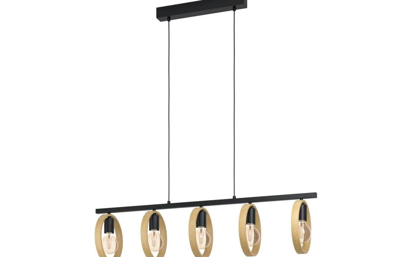 Ipsden Taklampa 101cm 5L Svart