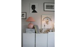 Iris Bordslampa 39cm Blush