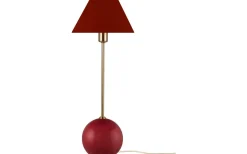 Iris Bordslampa 51cm Burgundy