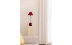 Iris Bordslampa 51cm Burgundy