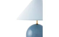 Iris Bordslampa 39cm Duvblå