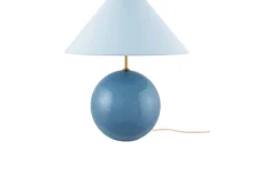 Iris Bordslampa 39cm Duvblå