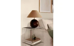 Iris Bordslampa 39cm Mocha