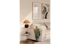 Iris Bordslampa 39cm Mocha