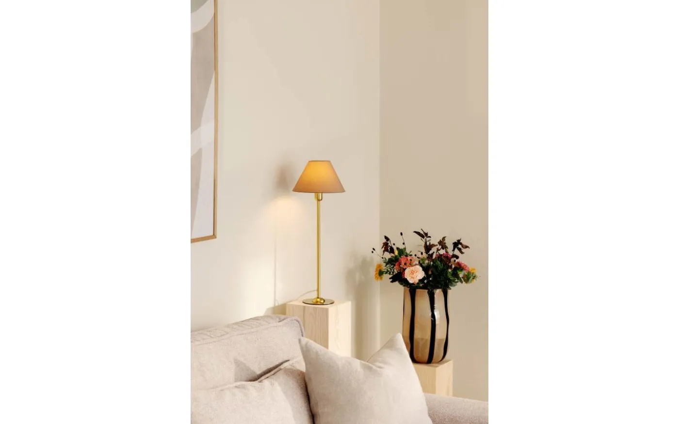 Iris Lampskärm Ø20cm Mocha