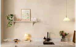 Iris Portabel Bordslampa 23cm Creme