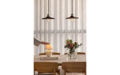 Iris Portabel Bordslampa 23cm Creme