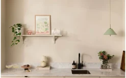 Iris Portabel Bordslampa 23cm Creme