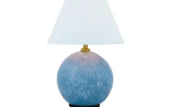 Iris Portabel Bordslampa 23cm Duvblå