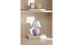 Iris Portabel Bordslampa 23cm Duvblå