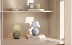 Iris Portabel Bordslampa 23cm Duvblå