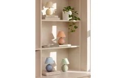 Iris Portabel Bordslampa 23cm Blush