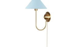 Iris Vägglampa Duvblå