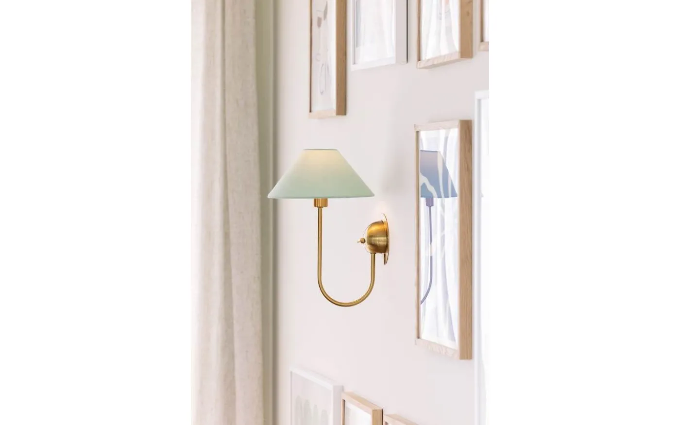 Iris Vägglampa Grön