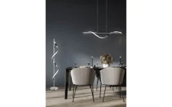 Isabel Golvlampa LED krom 4000K