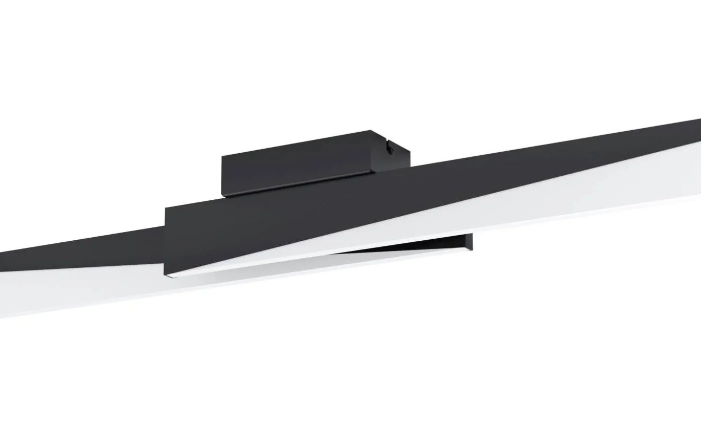 Isidro Plafond 86cm LED 3000K 22W Svart