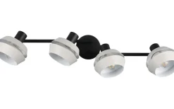 Isla Spotlight 4-delad E14 varmgrå/mattsvart