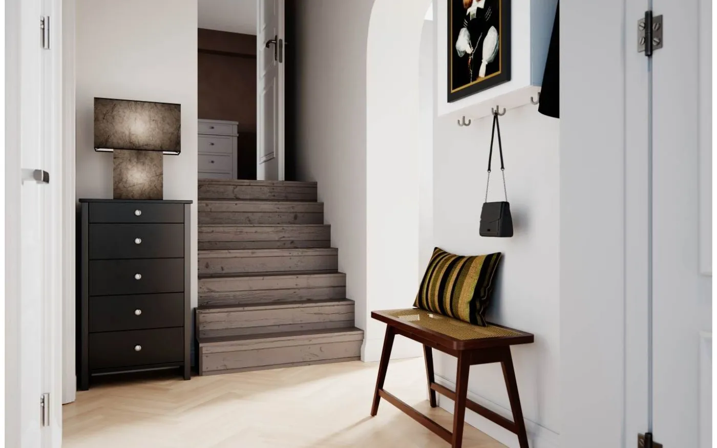 Isquare Bordslampa 50cm Svart