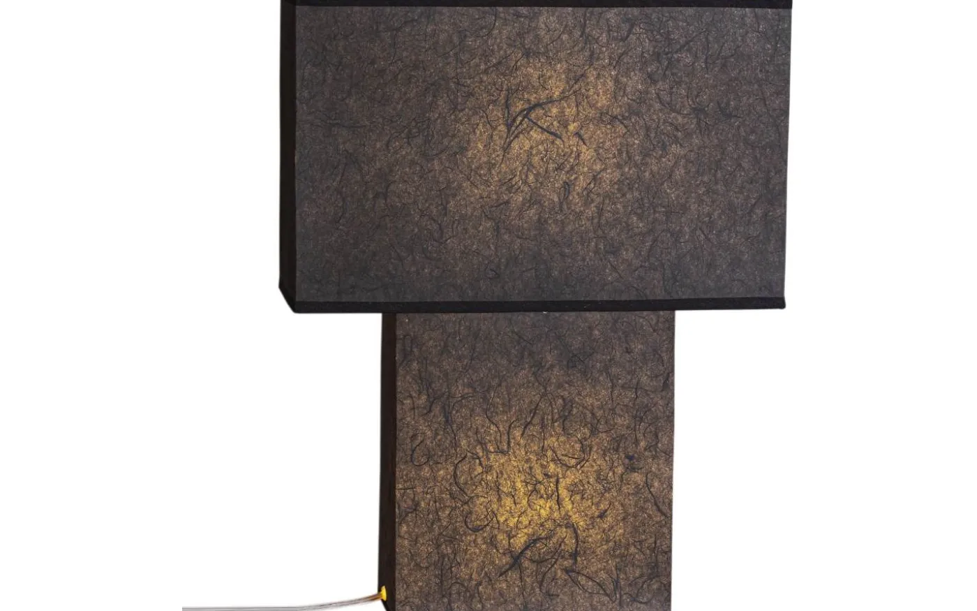 Isquare Bordslampa 50cm Svart