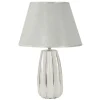 Italiano Bordslampa 45cm Vit/Silver