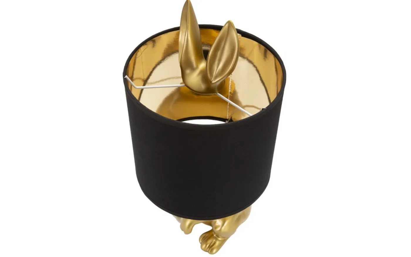 Ivo Bordslampa Kanin 43cm Guld/Svart