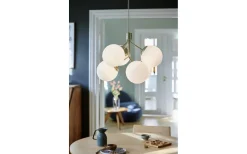 Ivona Taklampa 62cm Mässing