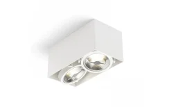 James II Takspotlight 29cm LED 2x15W 3000K Matt Vit