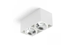 James II Takspotlight 29cm LED 2x15W 3000K Matt Vit