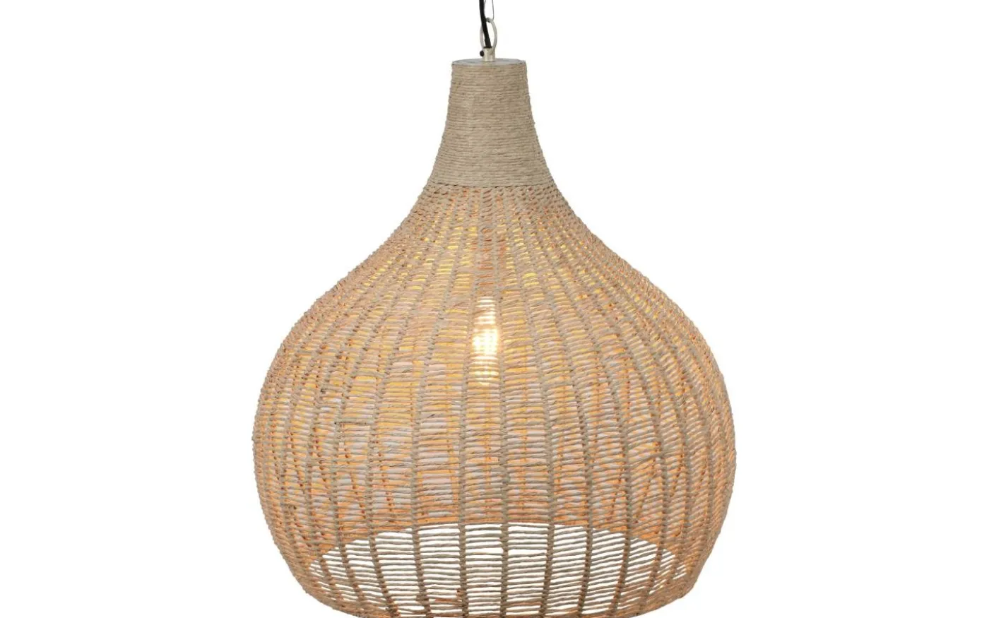 Janne Takpendel 54cm E27 naturfärgad/jute
