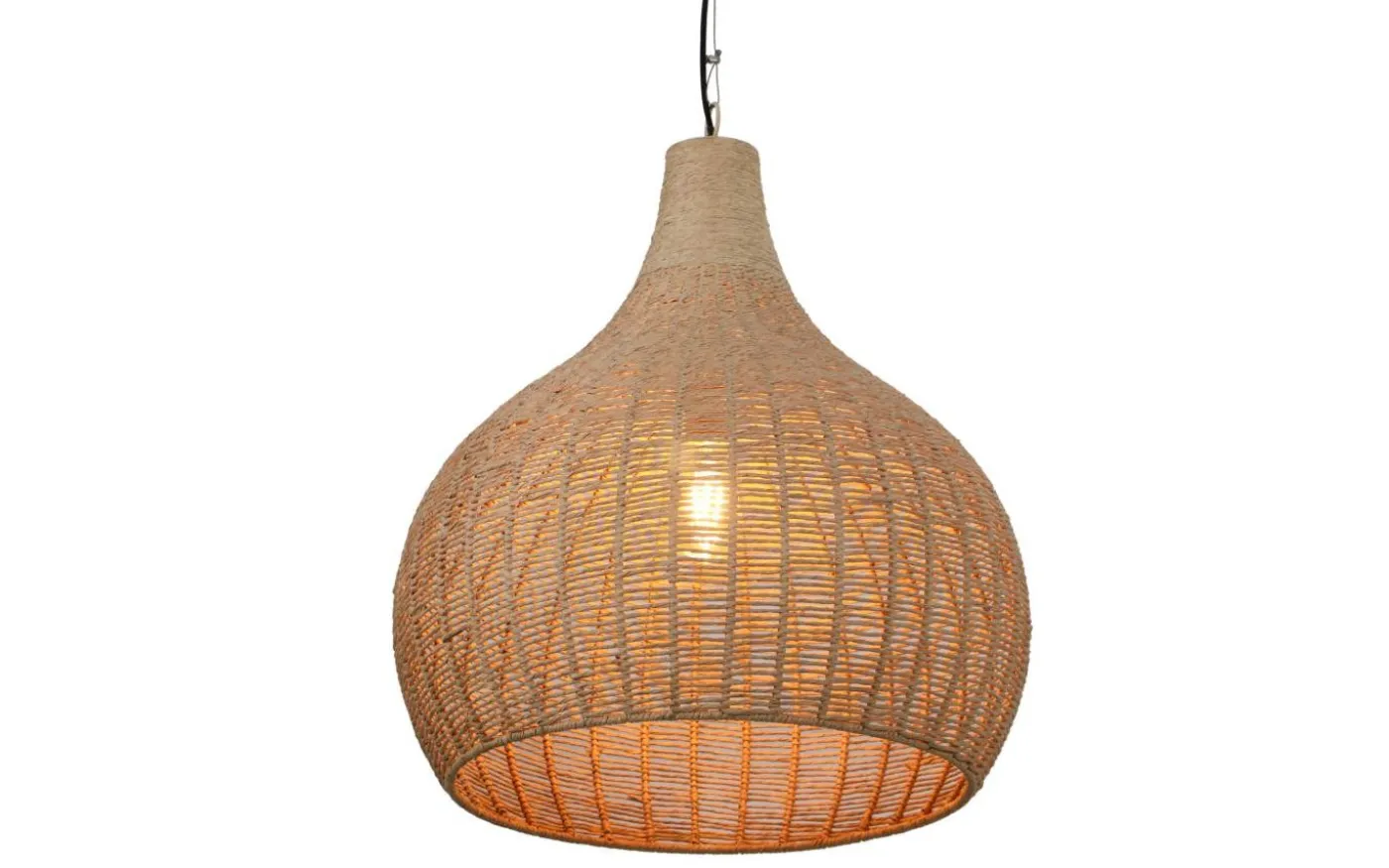 Janne Takpendel 54cm E27 naturfärgad/jute