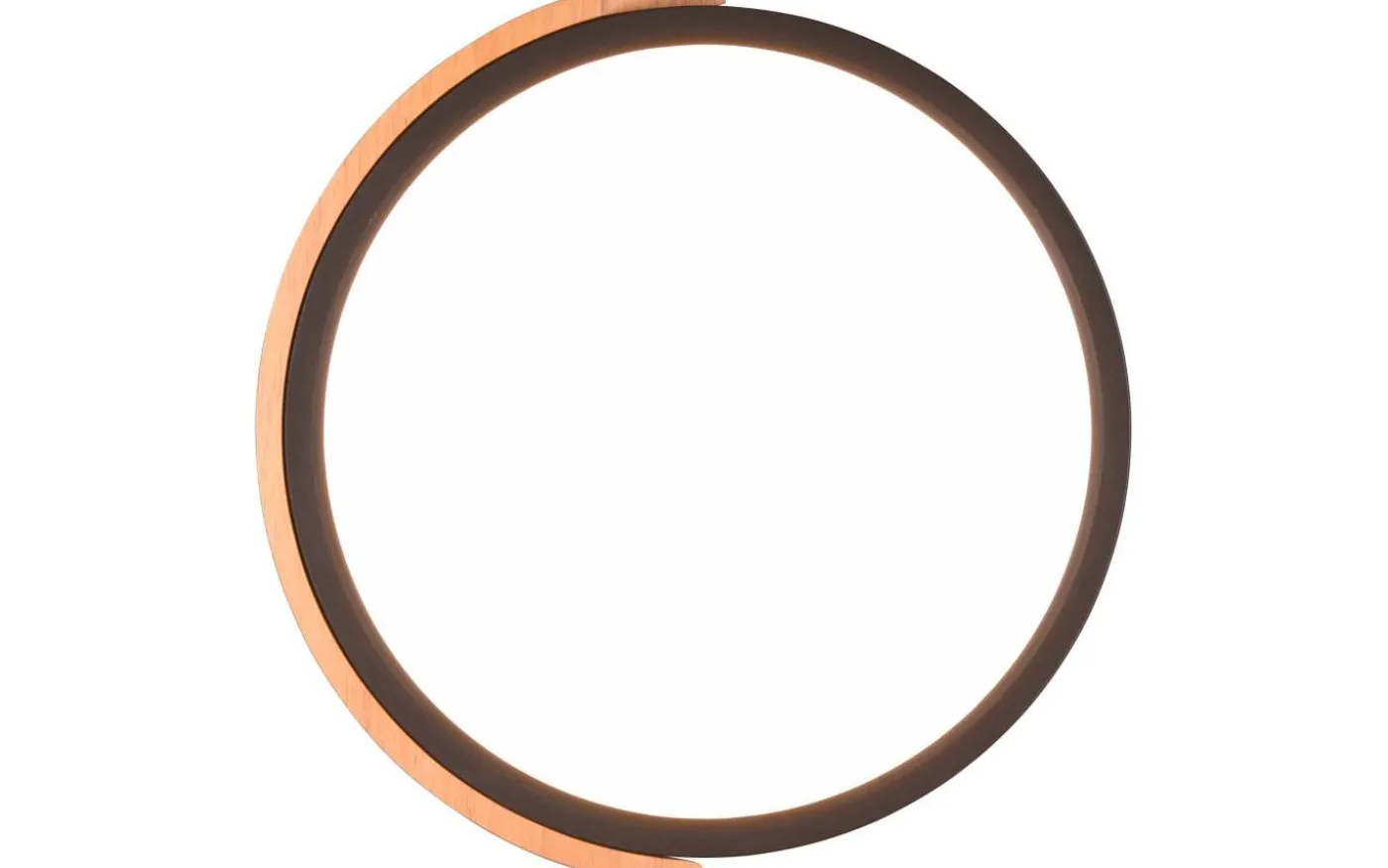 Jano Plafond LED mattsvart/trä