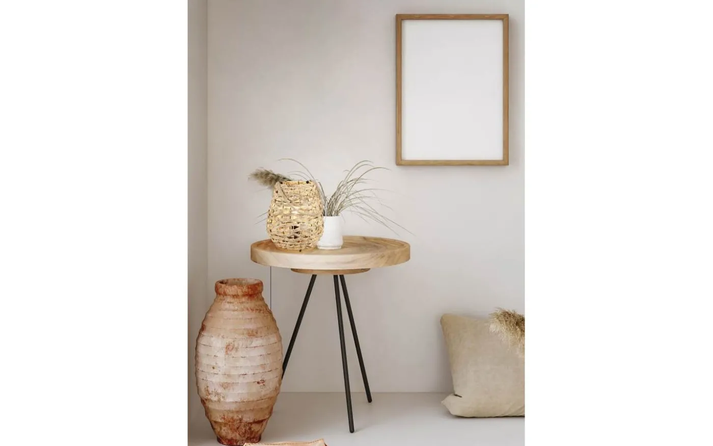 Jean Bordslampa E27 naturfärg/sjögräs