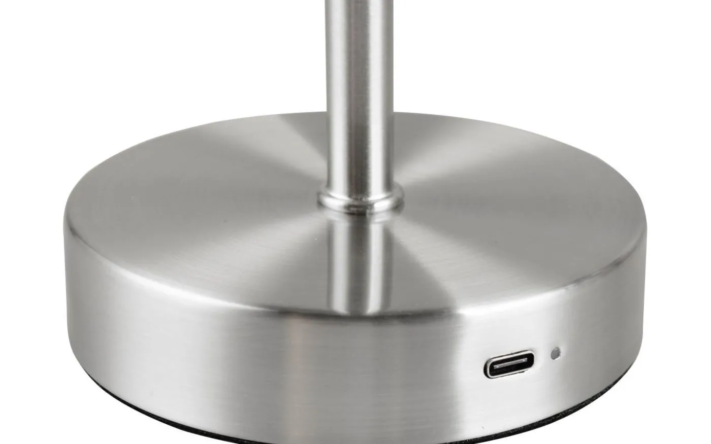 Jeff Bordslampa LED i borstat stål, uppladdningsbar