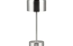 Jeff Bordslampa LED i borstat stål, uppladdningsbar